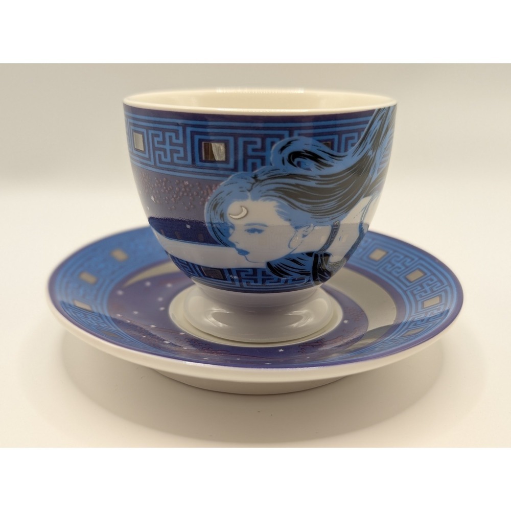 Illumicrate Teacup And Saucer Goddess Of Night Nyx Niall G. Grant New In Box